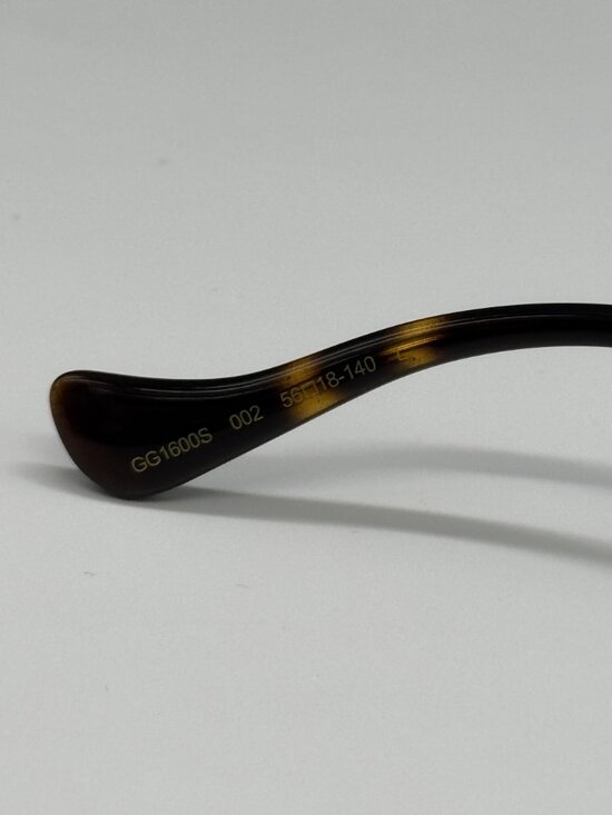 NEW GUCCI GG1600S 002 GOLD WOMEN SUNGLASSES WITH CHAIN main image 10